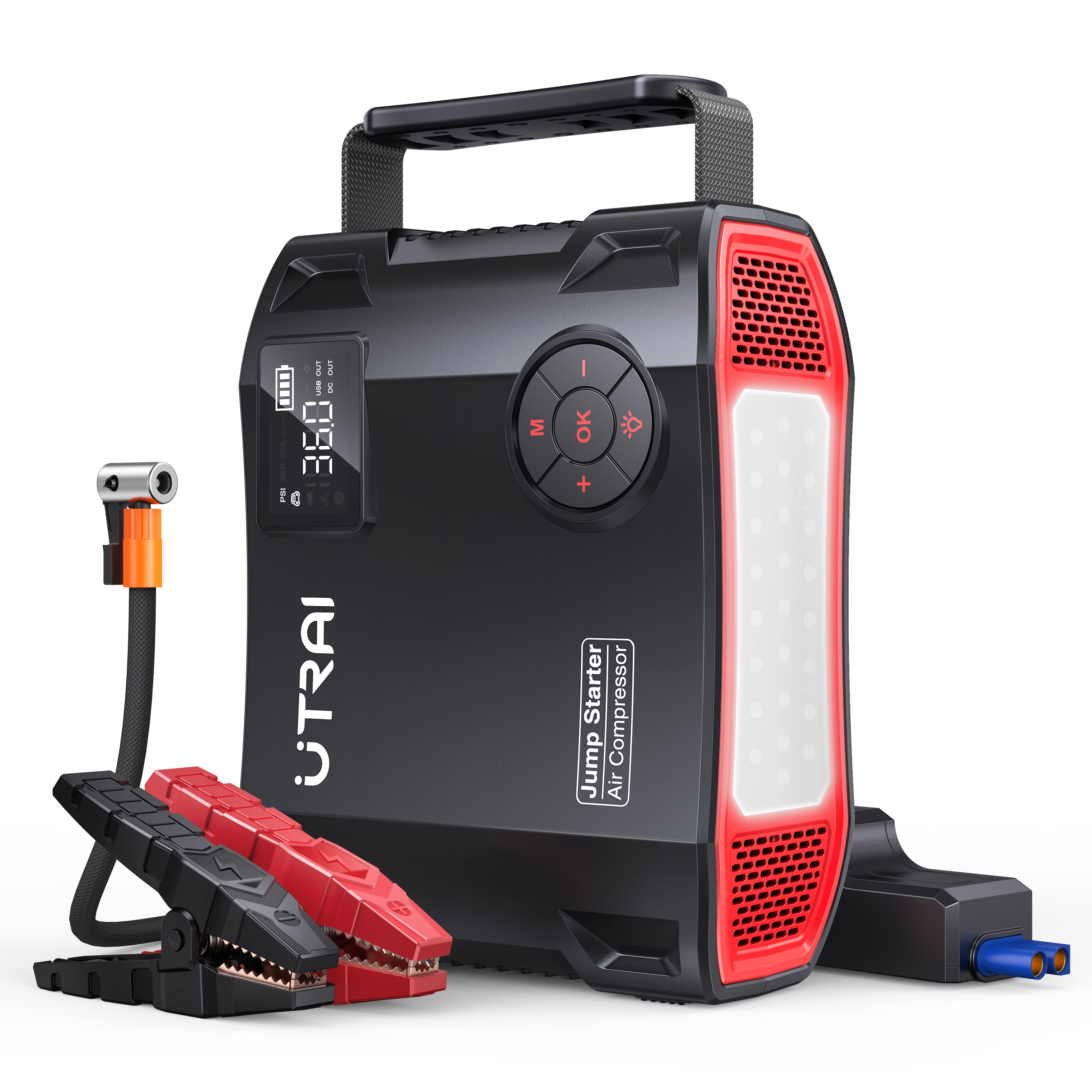 4-IN-1 Jump Starter With Air Compressor JS-5