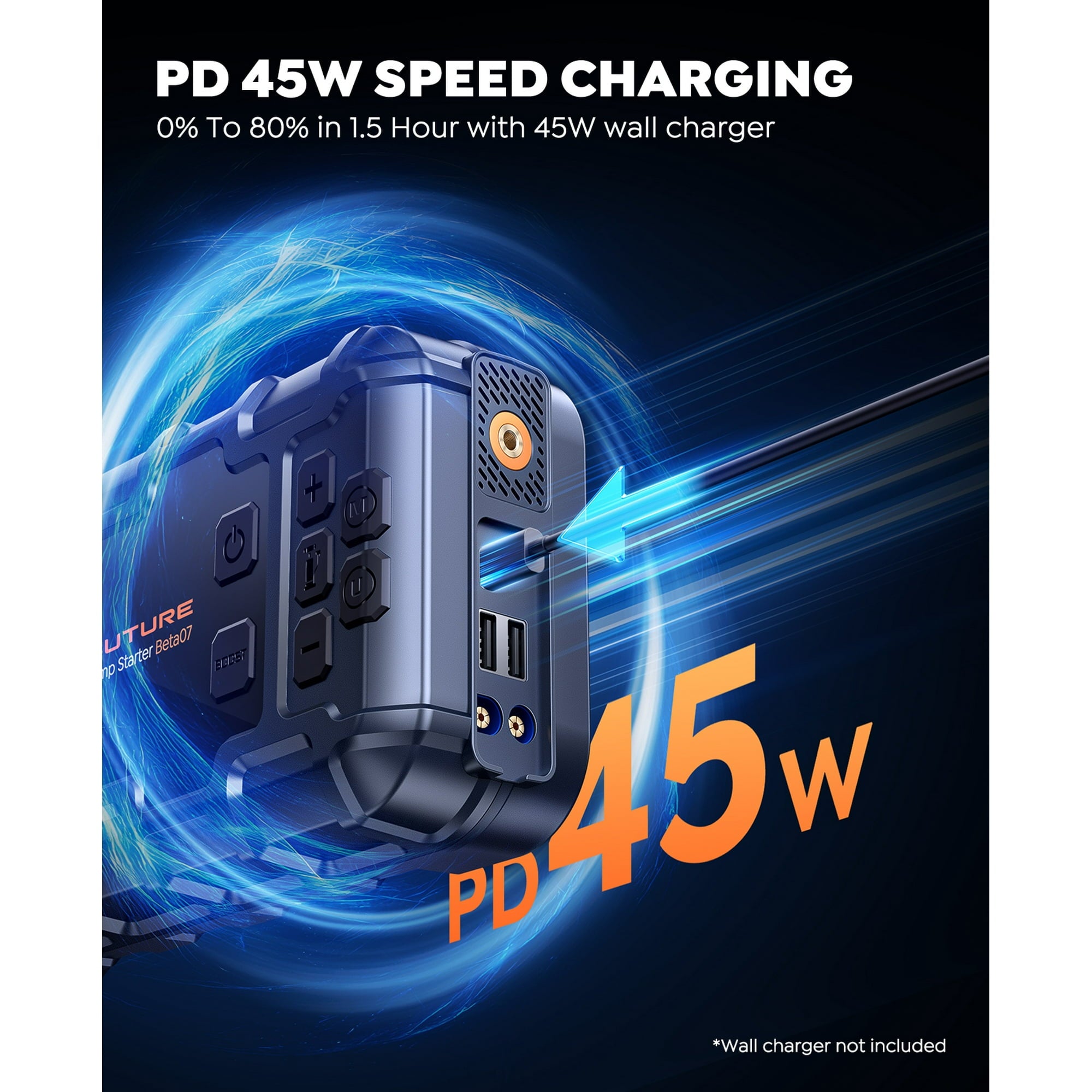 6000A Car Jump Starter with Air Compressor 160 PSI