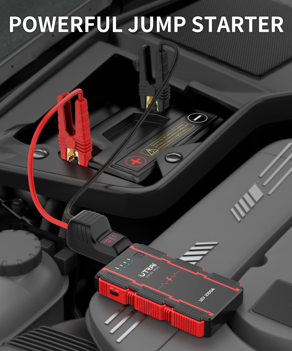Utrai 1000a Auto Starthilfe Powerbank Tragbarer Notstarter Auto Auto  Batterie Booster Mini Startgerät