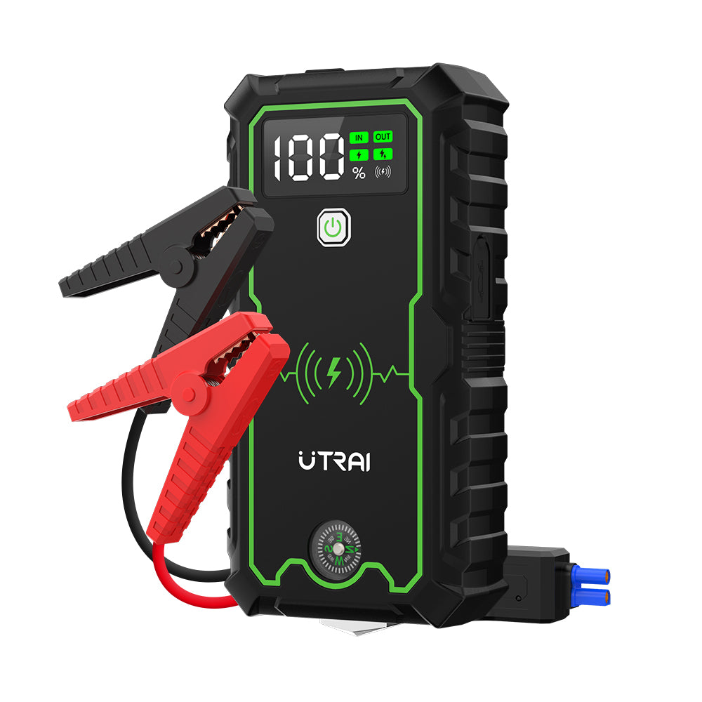  UTRAI Portable Car Jump Starter, 3000A Peak 74000mWh Jump  Starter Battery Pack for Up to 10L Gas and 8L Diesel Engines 12V Car  Battery Charger Jump Starter Portable Power Bank with