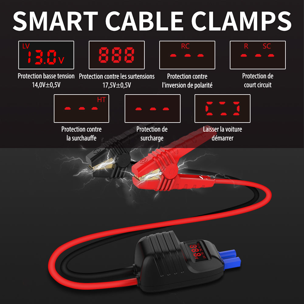 WATTSTUNDE® Jump Starter WS-JS Camper Starthilfe Powerbank