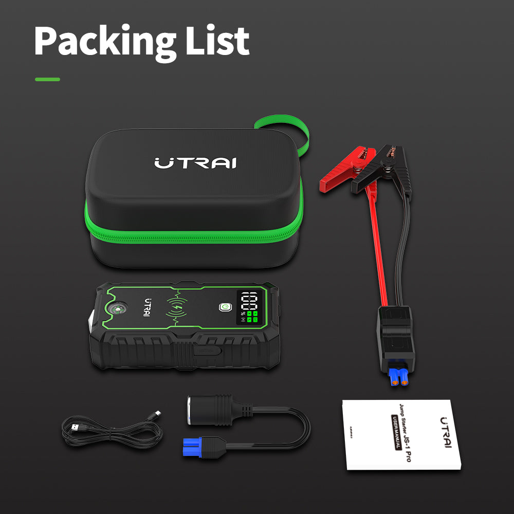 UTRAI Jstar 4 Jump Starter with Wireless Charger 2500A Peak Car Battery  Booster at Rs 9999, Ghodasar, Ahmedabad