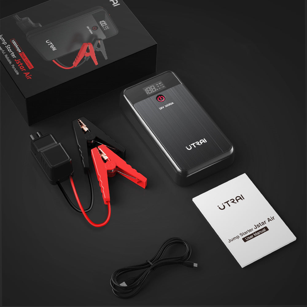 utrai car jump starter with air