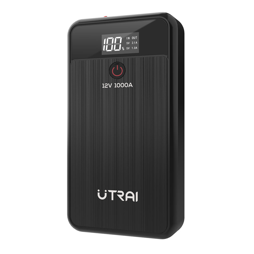 UTRAI Backer 200 Powerstation (12 V), inklusive Wechselrichter &  Starthilfekabel 60000 mAh 222 Wh Notstrom Generator Starthilfe Power Bank  Station PD